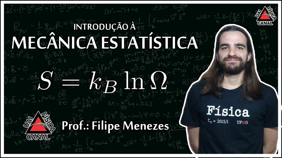 Capa do curso Introdução à mecânica estatística