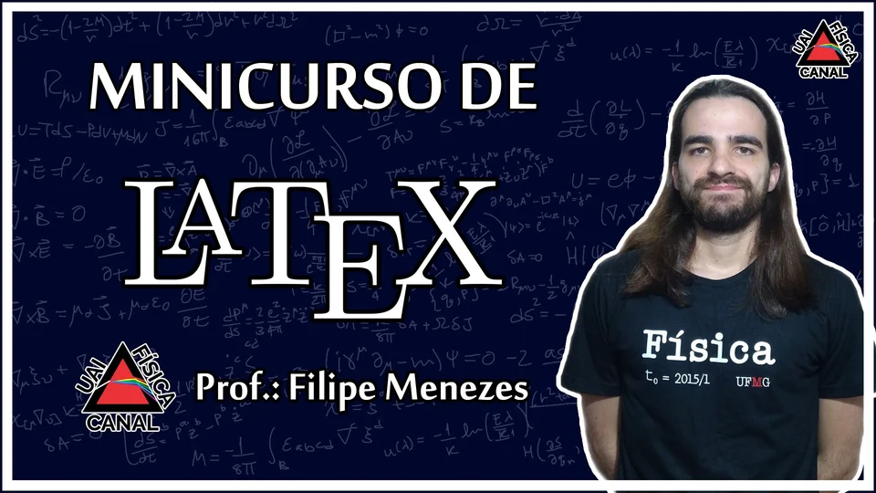 Capa do curso Minicurso de LaTeX