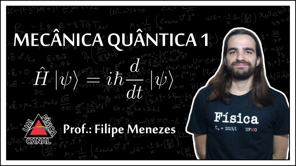 Capa do curso Mecânica Quântica 1