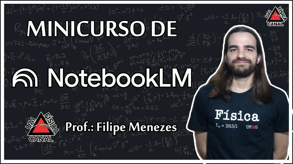 Capa do curso Minicurso de NotebookLM
